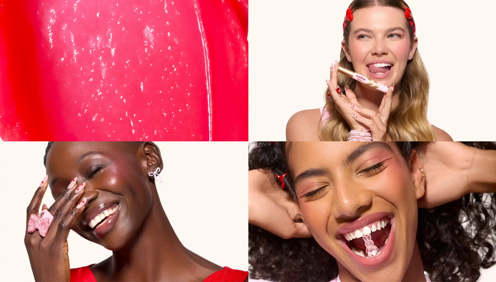 Collage of a woman - Bubble ignore-mobile